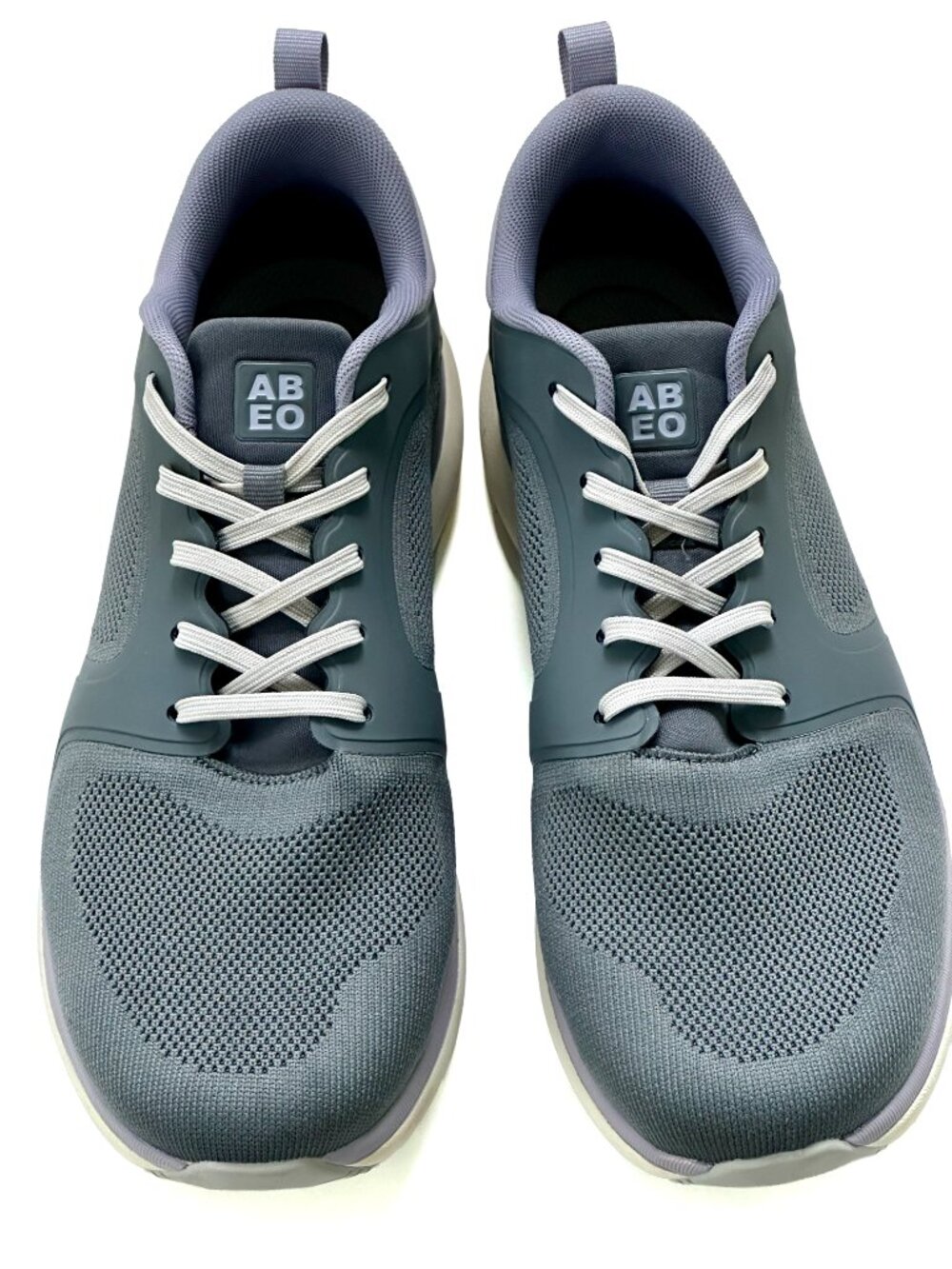 ABEO Women’s MXV Cruise Grey Lavender Knit Sneakers - 11 WIDE Metatarsal Support